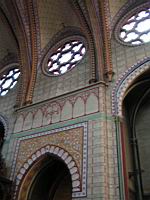 France, Aude, Carcassonne, Cathedrale Saint-Michel, Peinture interieure (1)